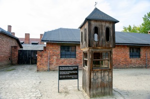 Auschwitz Birkenau Concentration Camp main camp at Auschwitz Museum 